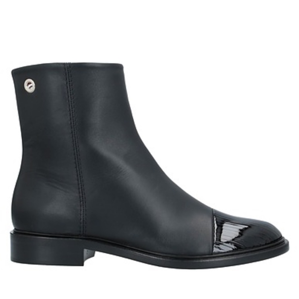 Proenza Schouler Cap Toe Black Booties